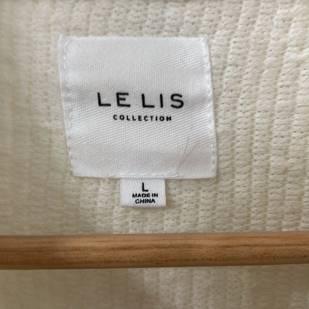 Cream Colored Button Down Shacket - image 3